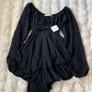 Altar’d State Black Mini Dress